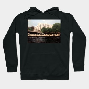 WATERLOO BRIDGE AND WATERLOO FLOATING POLICE STATION Hoodie